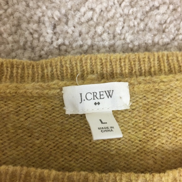 JCrew wool argyle print sweater size L - Picture 5 of 10